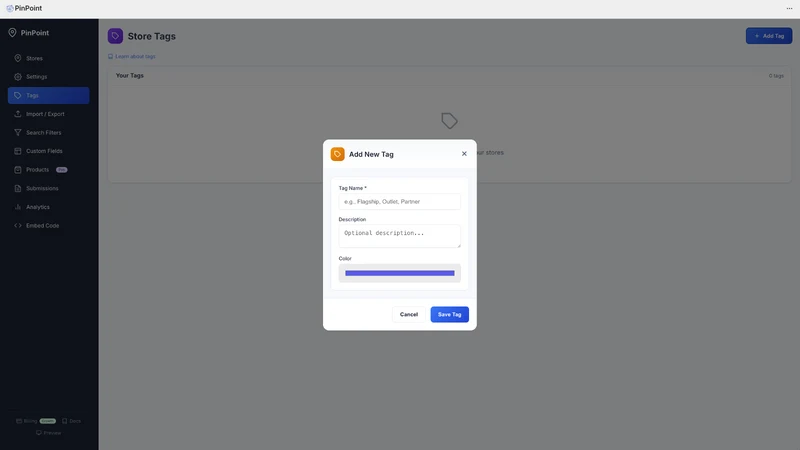 PinPoint Store & Product Map