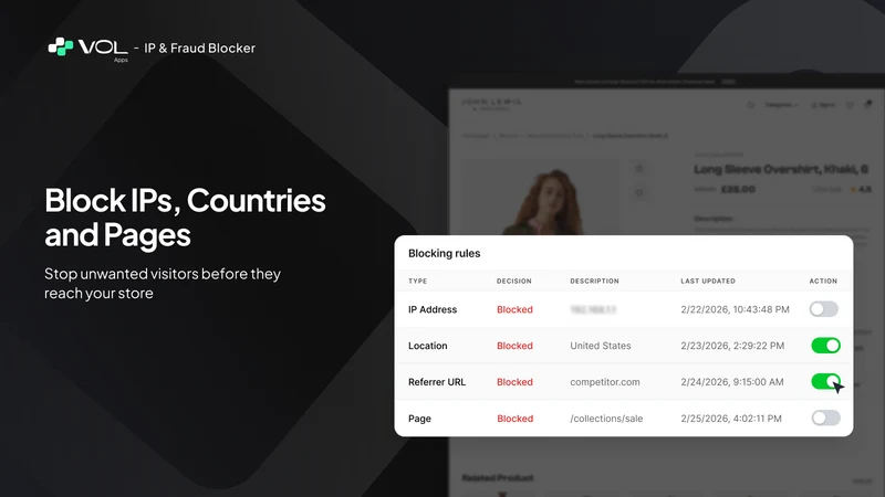 VOL Fraud Filter & Bot Blocker