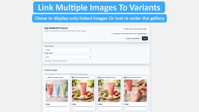 Improved Product Gallery