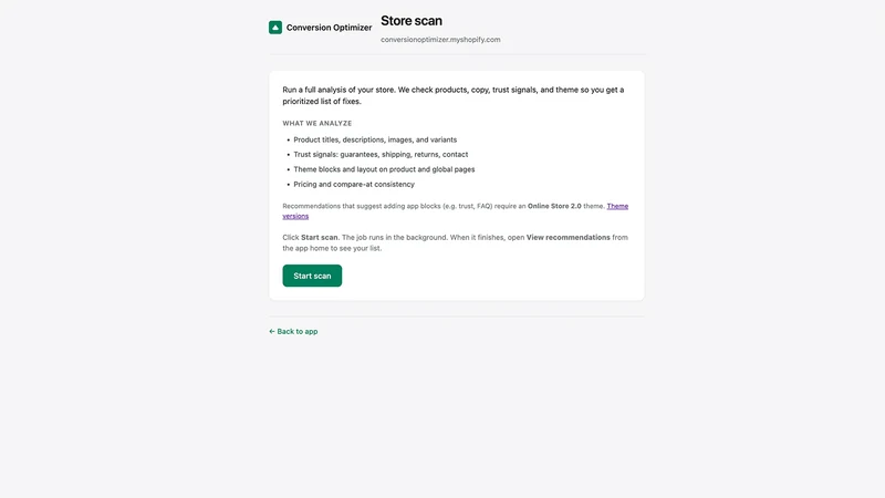 Conversion Optimizer