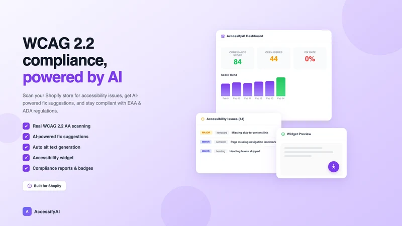 AccessifyAI: Accessibility