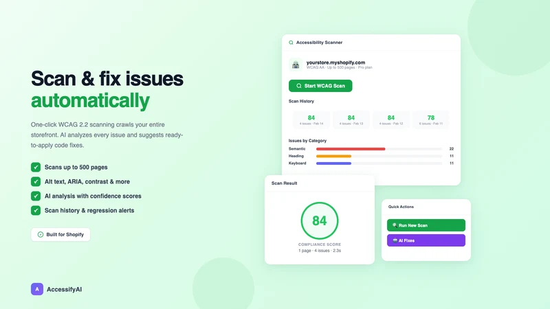 AccessifyAI: Accessibility