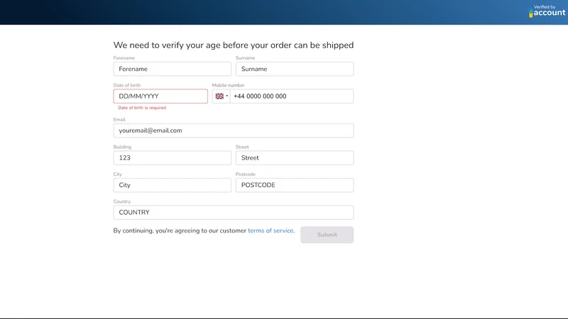 1account Age Verification v2