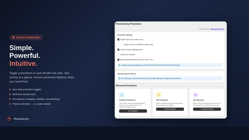 PhotoSentry: Image Protection