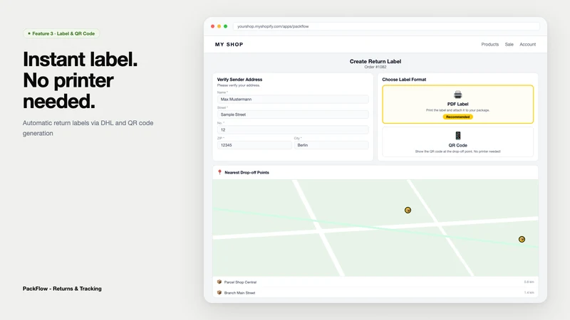 PackFlow ‑ Returns | Exchange