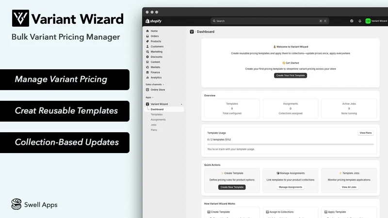 Variant Wizard ‑ Price Manager