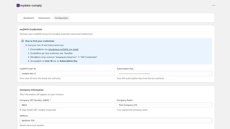 myData Comply