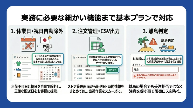 配送日指定.JP ‑ お届け日時・時間帯指定・置き配も対応