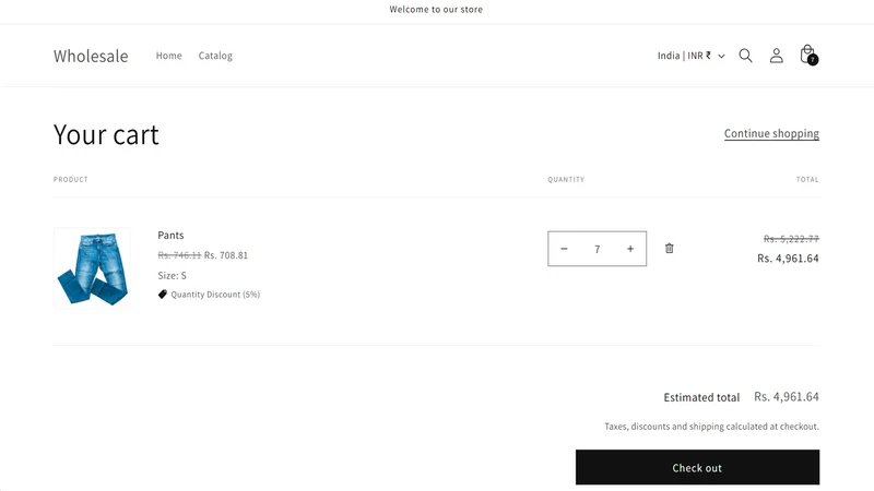 Wholesale Discounts Pro