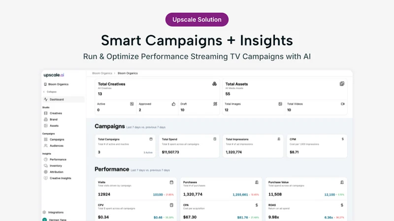 Upscale AI (CTV Analytics)