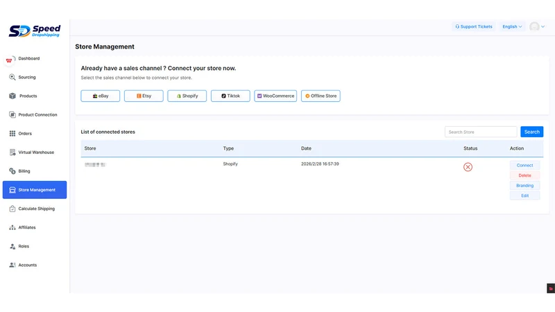 Speed Dropshipping