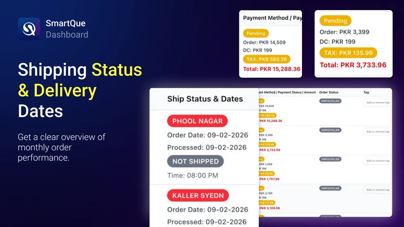 Smart Que: Order Management