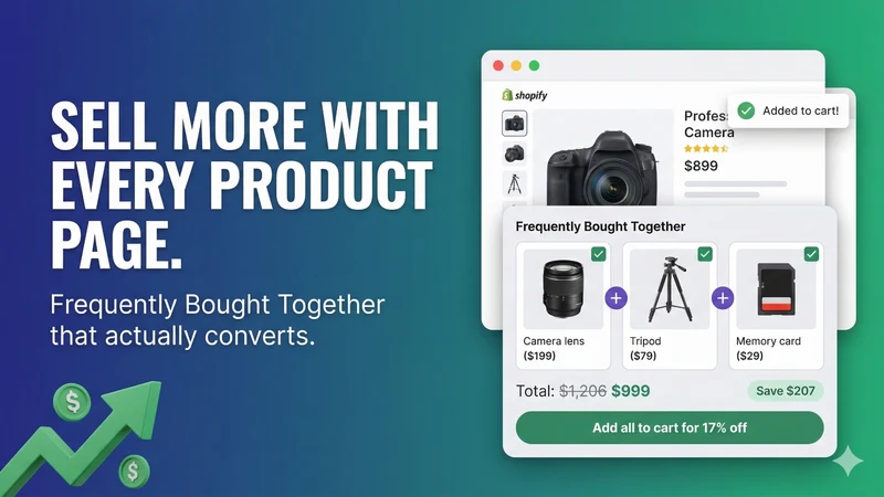 Smart Upsells and Bundles