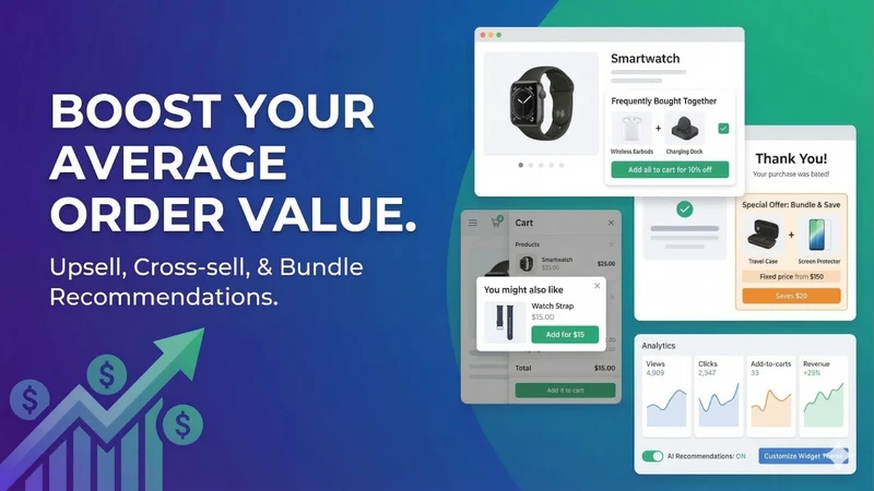 Smart Upsells and Bundles