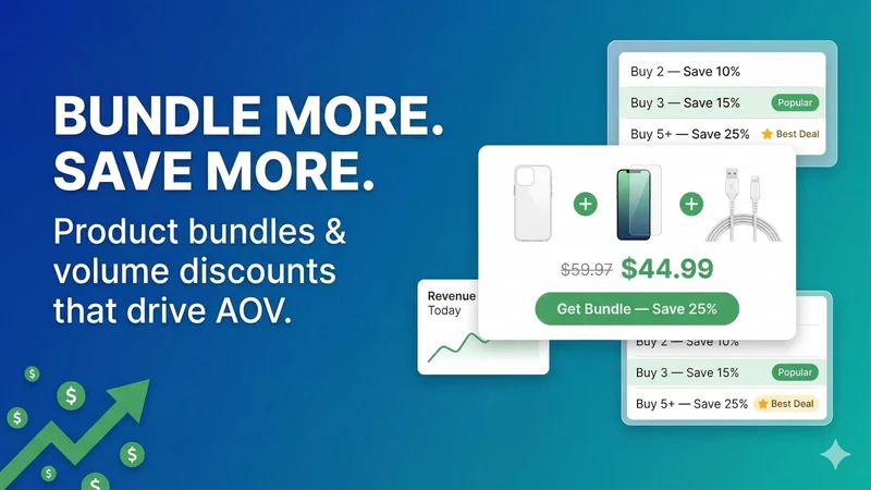 Smart Upsells and Bundles