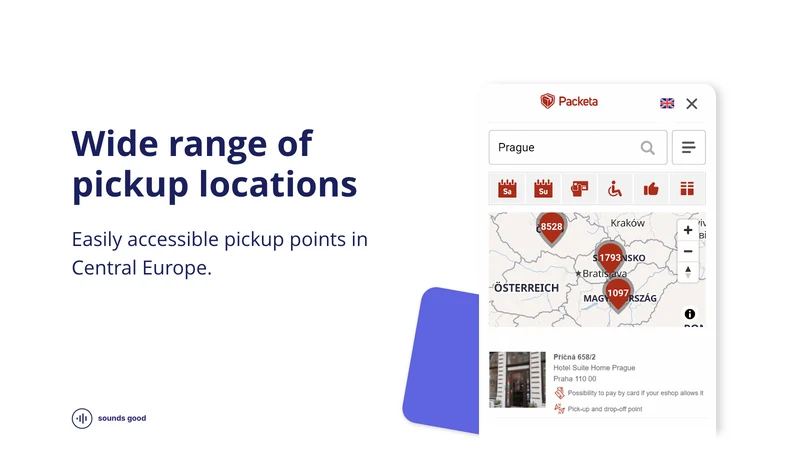 Pickup Points CZ/SK/HU