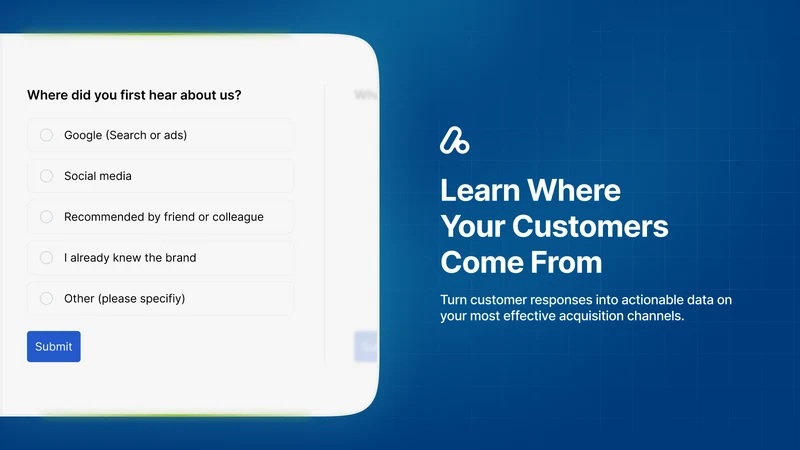 Analyzify Purchase Surveys