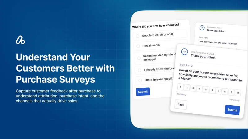 Analyzify Purchase Surveys