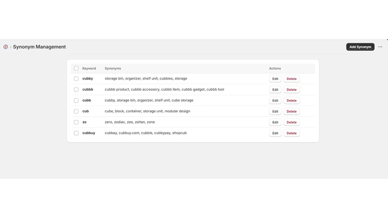 AI Search & Filter