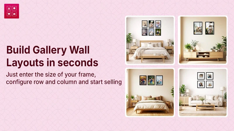 Gallery Wall‑ Photo Collage