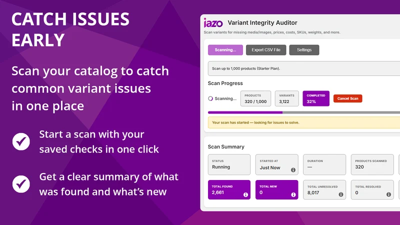 iazo Variant Integrity Auditor