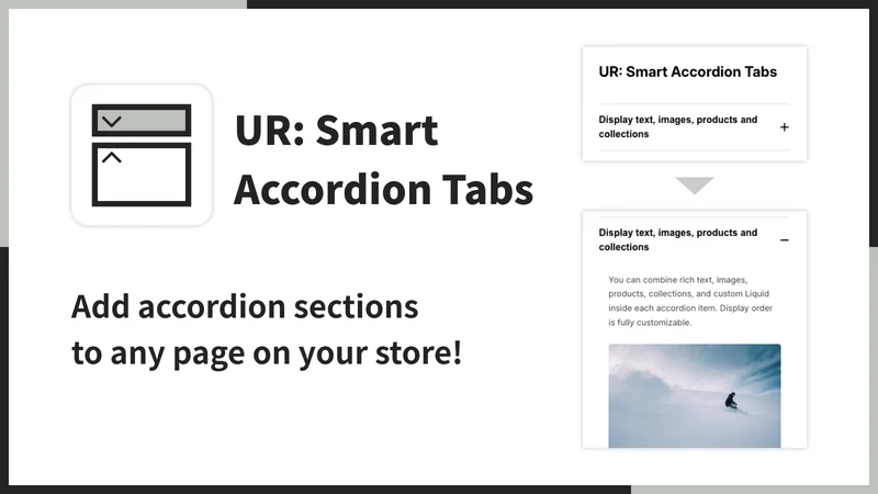UR: Smart Accordion Tabs
