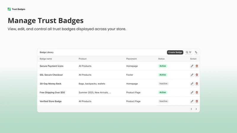 NL Trust Badges