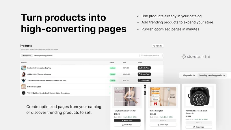 Storebuild.ai AI StoreBuilder