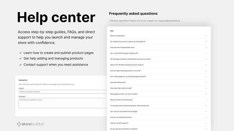 Storebuild.ai AI StoreBuilder