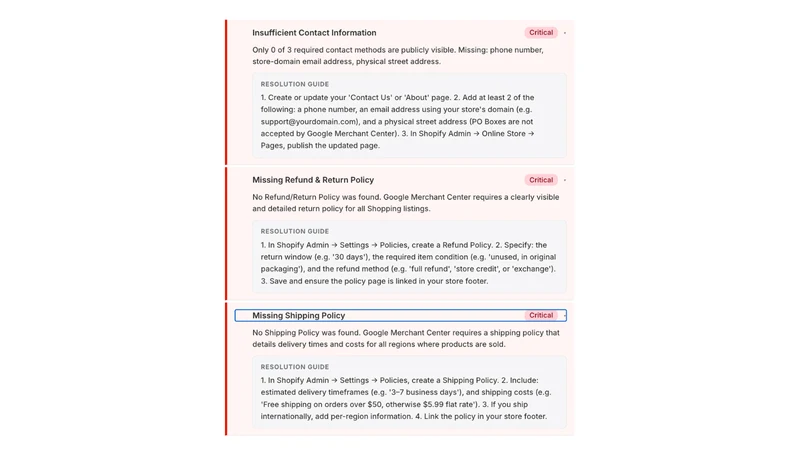 ShieldKit: Google Merchant Fix