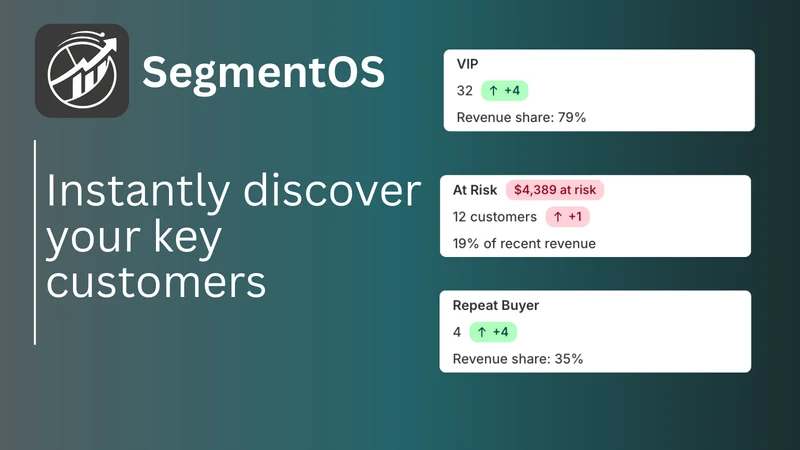 SegmentOS ‑ Customer Segments