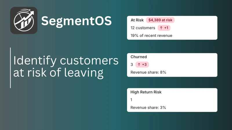 SegmentOS ‑ Customer Segments