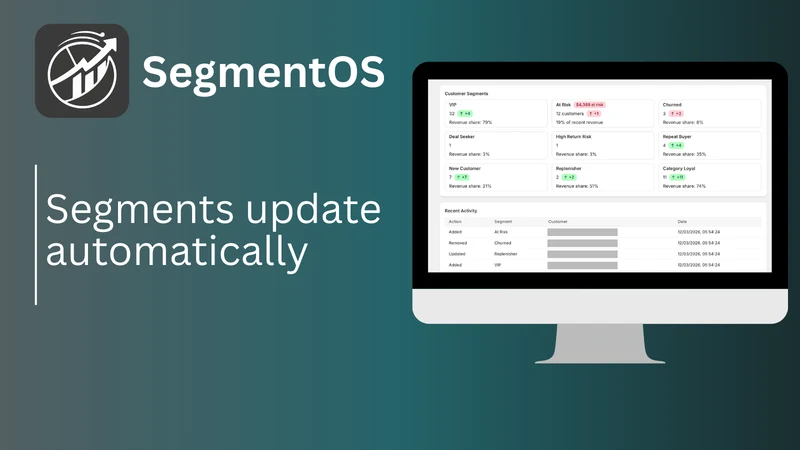 SegmentOS ‑ Customer Segments