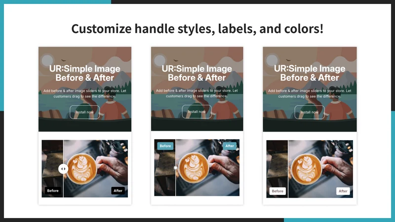 UR:Simple Image Before & After