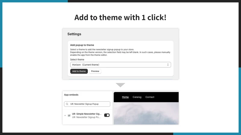 UR: Newsletter Signup Popup