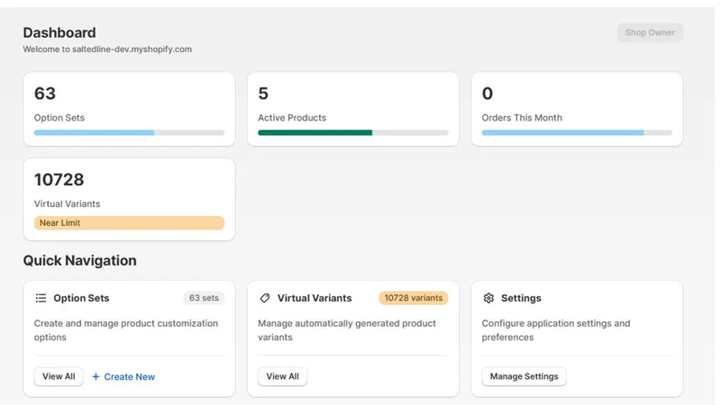 SPO ‑ Product Options