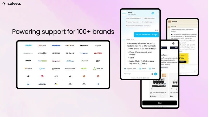 Solvea: AI Chatbot & Live Chat