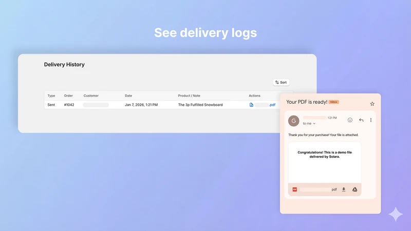 Solara File Delivery