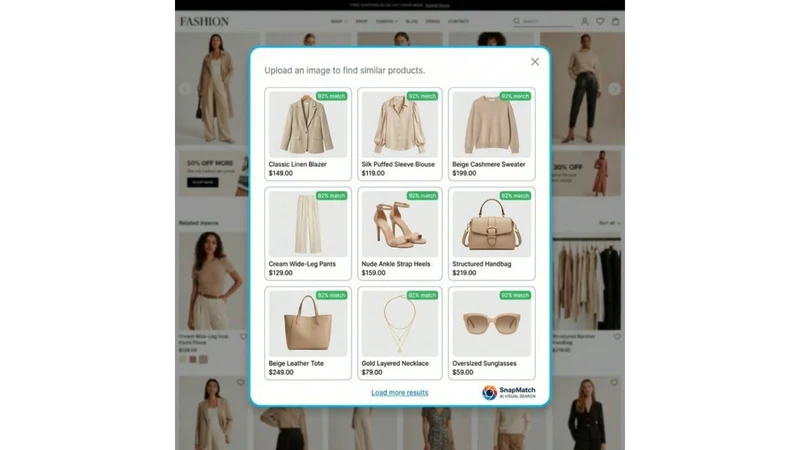 SnapMatch ‑ AI Visual Search