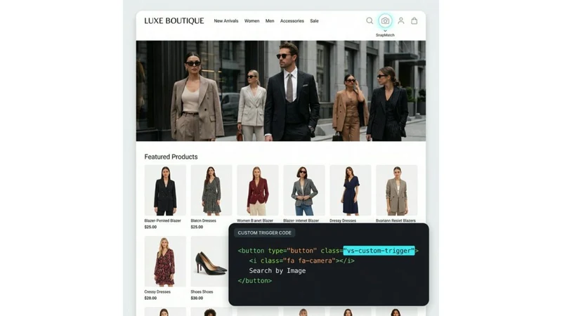 SnapMatch ‑ AI Visual Search