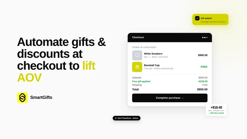 Smart Checkout & Discounts