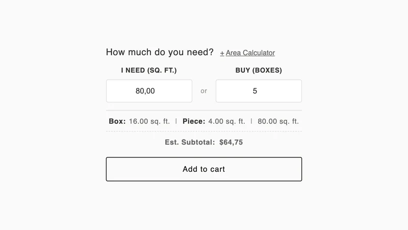 Smart Area & Tile Calculator