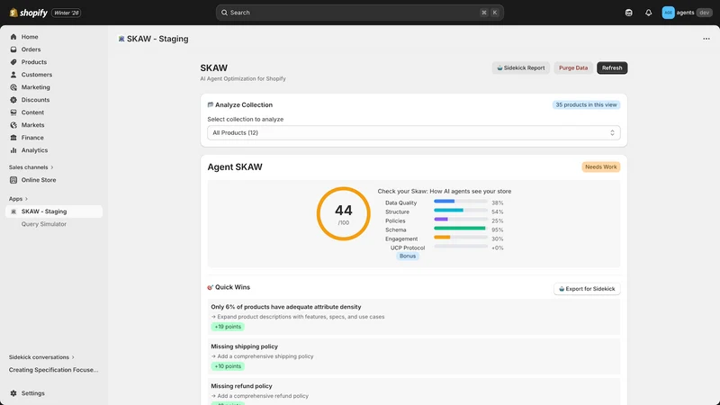 SKAW: AI SEO & Agent Readiness