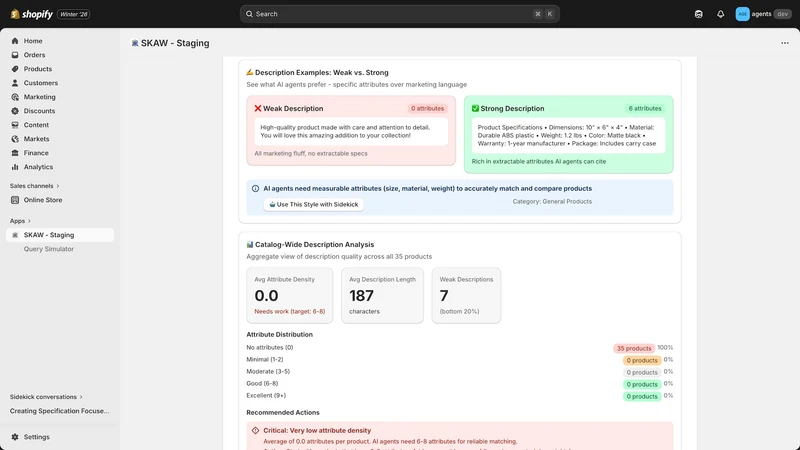 SKAW: AI SEO & Agent Readiness