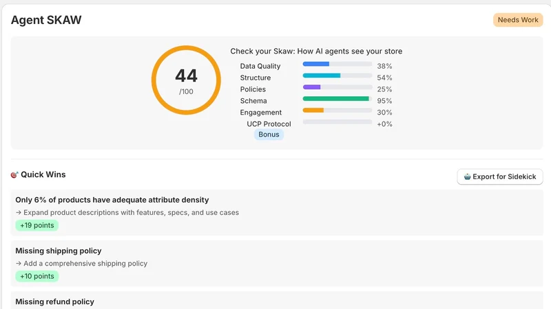 SKAW: AI SEO & Agent Readiness
