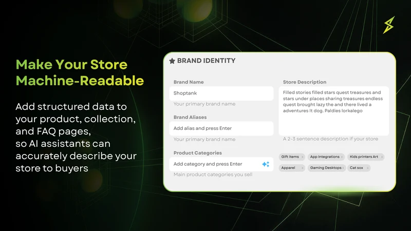 Shoptank: See Your AI Rank