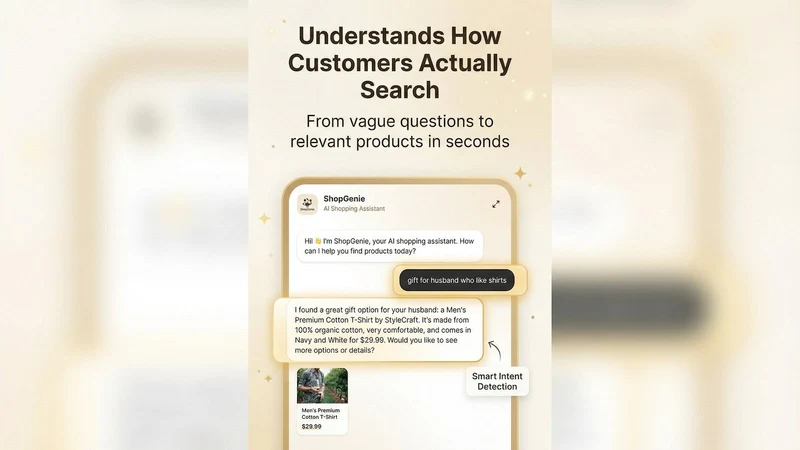 ShopGenie: AI Search & Support