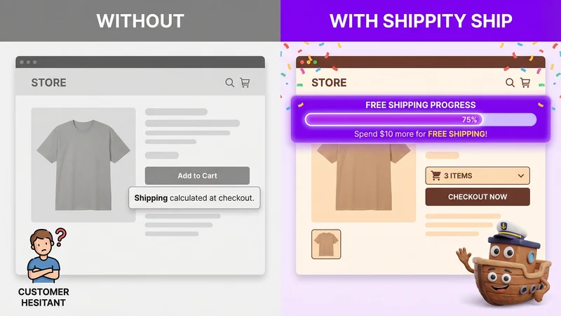 Shippity ‑ Free Shipping Bar