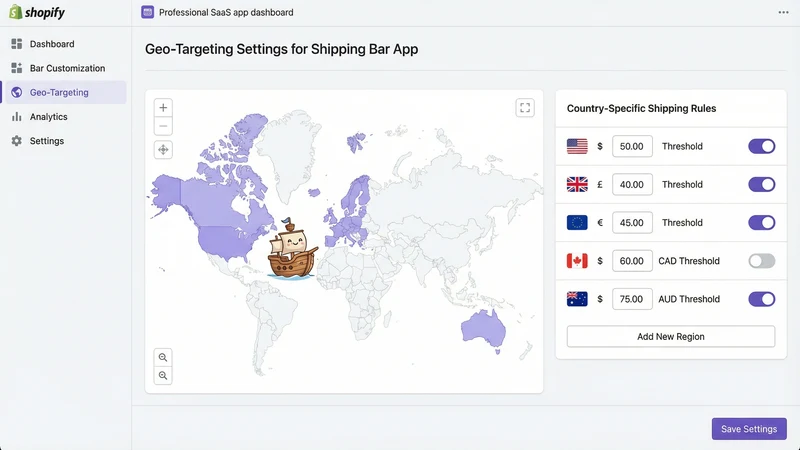 Shippity ‑ Free Shipping Bar