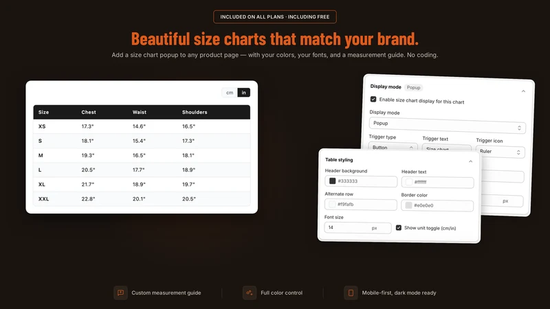 Shaypr AI Recommend Size Quiz